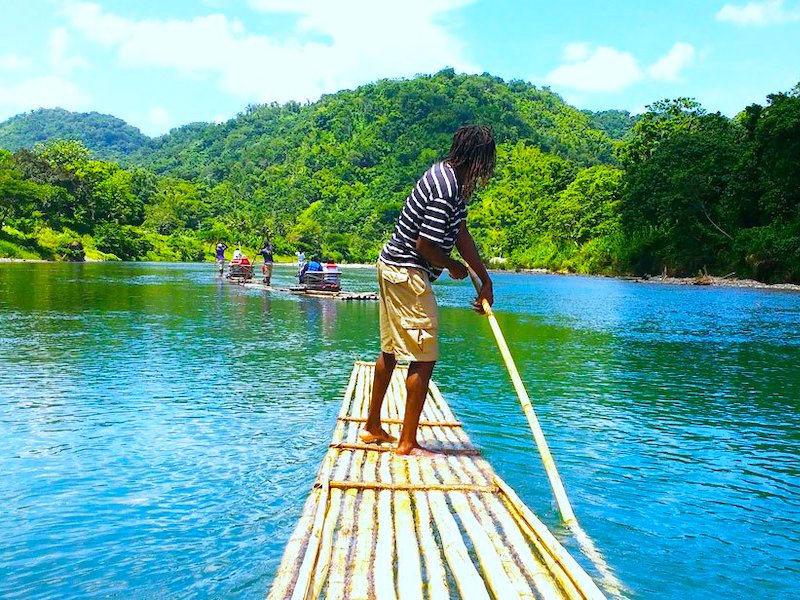 Port Antonio Jamaika Rio Grand Rafting